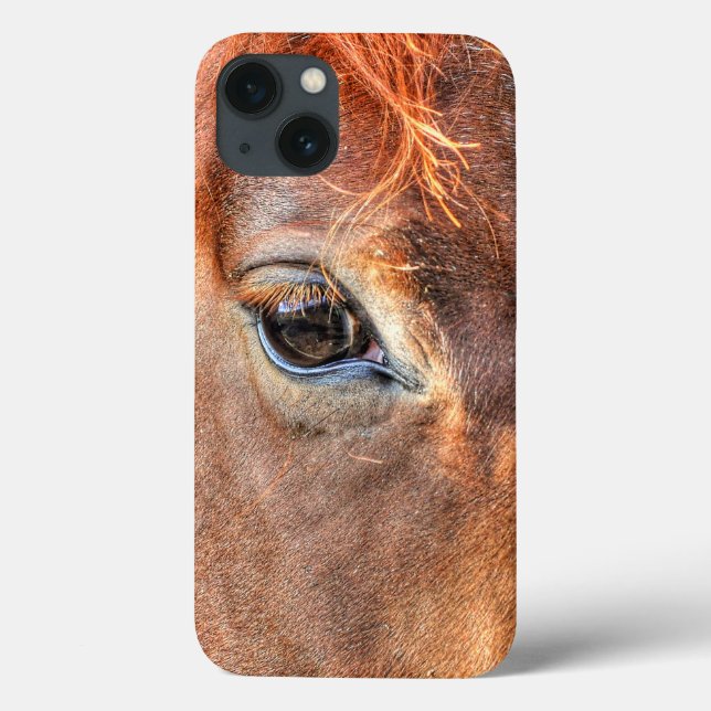 Coques Case-Mate iPhone Equine de l'oeil du Chestnut Horse Photo IV (Verso)