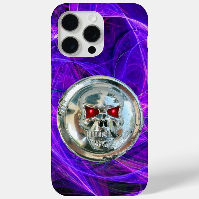 Coques Case-Mate iPhone ÉQUIPAGE Pink Blue Purple Fractals (Verso)