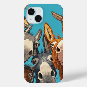 Coque Case-Mate iPhone Équipe Ânesse Excentrique - Illustration de Groupe