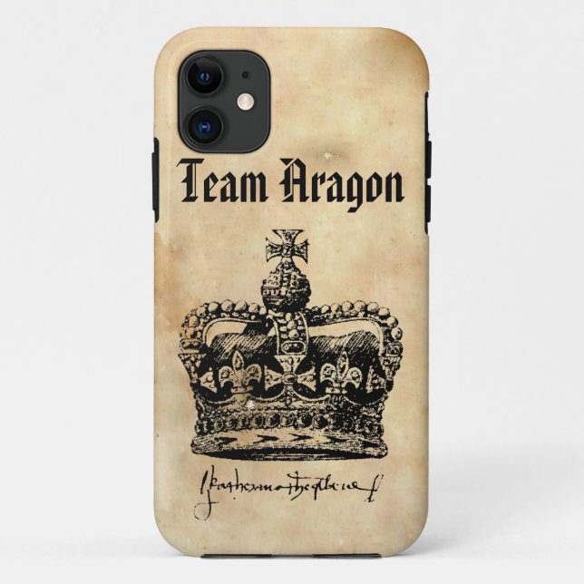 Coques Case-Mate iPhone Équipe Aragon - Catherine d'Aragon Crown (Dos)