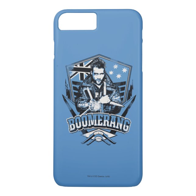 Coques Case-Mate iPhone Équipe de suicide | Badge Boomerang (Dos)