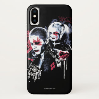 Case-Mate iPhone Case Équipe de suicide | Graffiti peint Joker & Harley