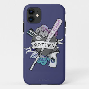 Coques Pour iPhone Équipe de suicide   Harley Quinn "Rotten" Tattoo 