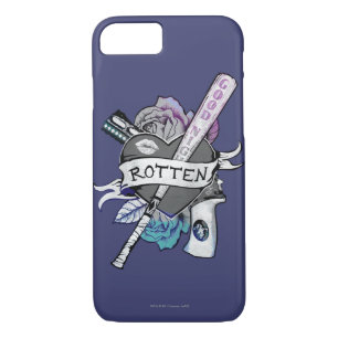 Coque Case-Mate Pour iPhone Équipe de suicide   Harley Quinn "Rotten" Tattoo A