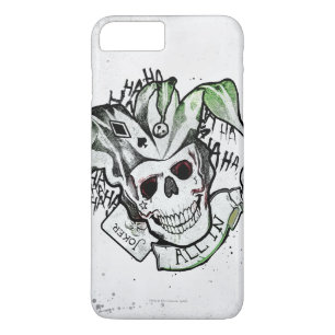 Coque Case-Mate iPhone Équipe de suicide Joker Crull "All In" Tattoo Ar