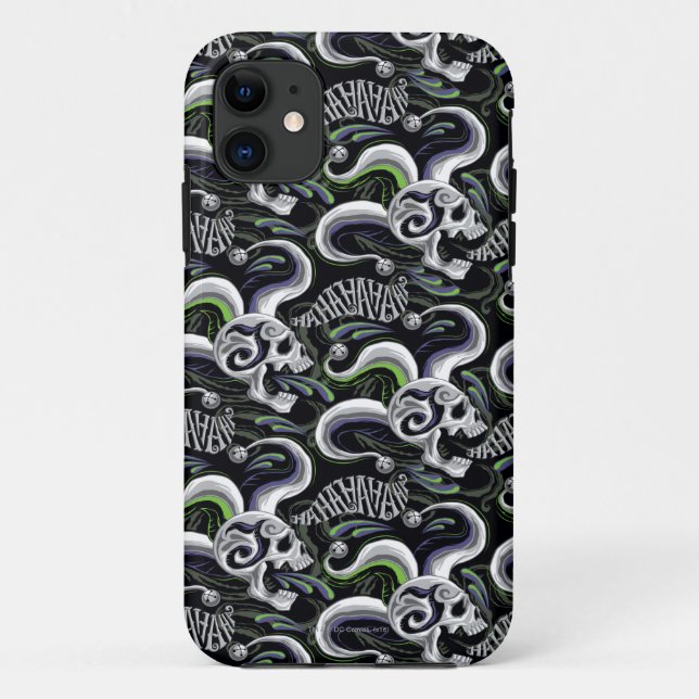 Coques Case-Mate iPhone Équipe de suicide | Joker Skull - Haha (Dos)