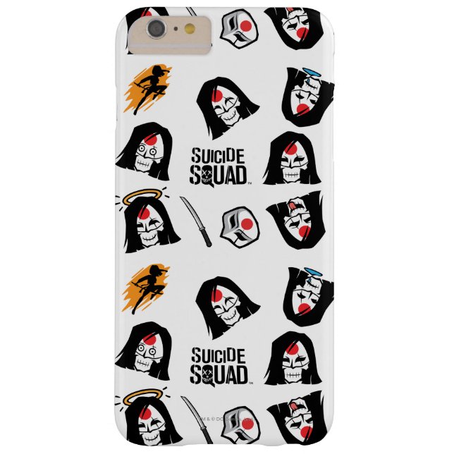 Coques Case-Mate iPhone Équipe de suicide | Katana Emoji Motif (Dos)