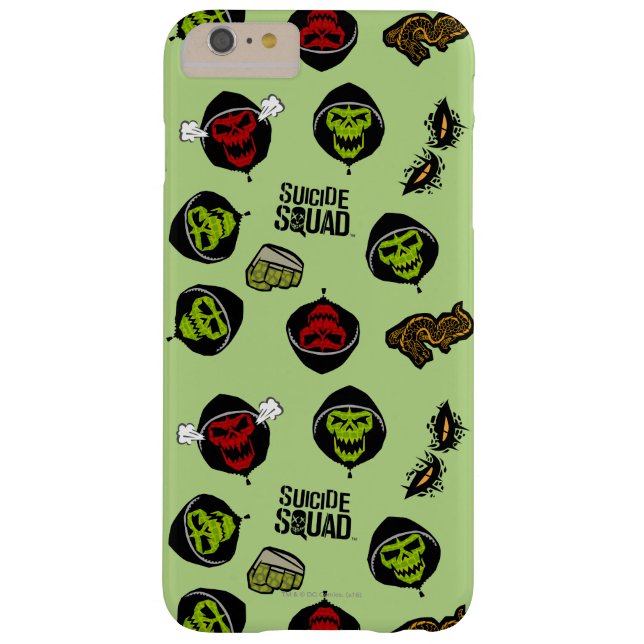 Coques Case-Mate iPhone Équipe de suicide | Killer Croc Emoji Motif (Dos)