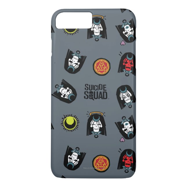Coques Case-Mate iPhone Équipe de suicide | Motif Emoji Enchantress (Dos)