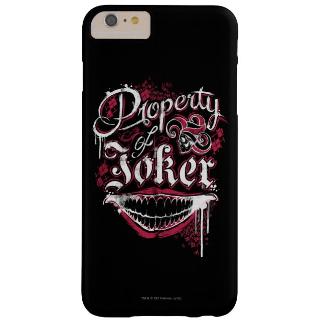 Coques Case-Mate iPhone Équipe de suicide | Propriété de Joker (Dos)