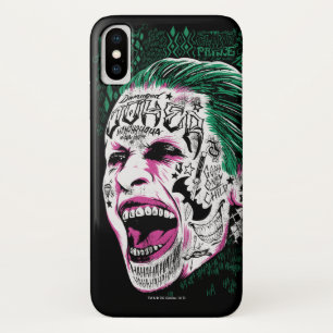 Case-Mate iPhone Case Équipe de suicide   Rire Joker Head Sketch