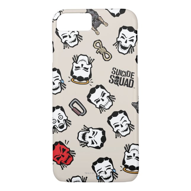 Coques Case-Mate iPhone Équipe de suicide | Slipknot Emoji Motif (Dos)