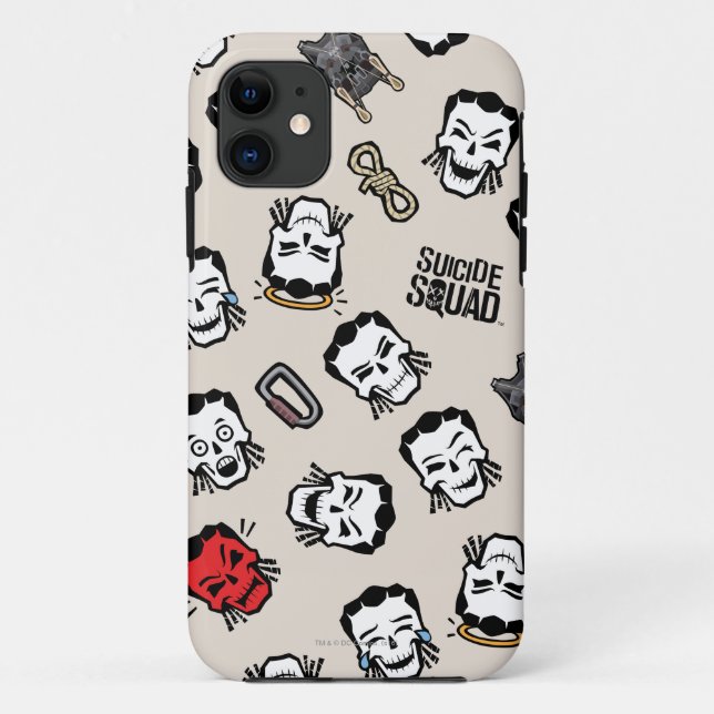 Coques Case-Mate iPhone Équipe de suicide | Slipknot Emoji Motif (Dos)