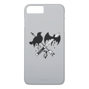 Coque iPhone 8 Plus/7 Plus Équipe de suicide Symbole joker