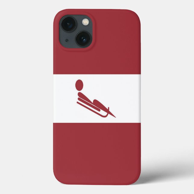 Coques Case-Mate iPhone Équipe Luge Lettonie (Verso)