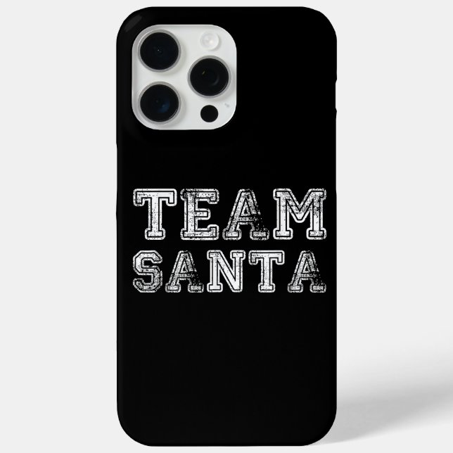 Coques Case-Mate iPhone Équipe Santa Noël drôle de Noël (Verso)