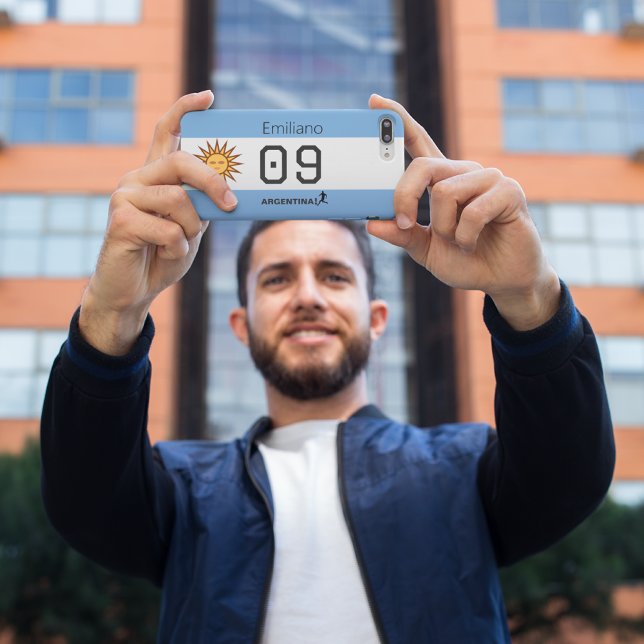 Coques Case-Mate iPhone Équipement d'athlète personnalisé avec drapeau d'A (Créateur téléchargé)