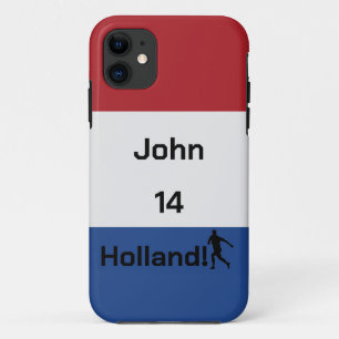 Case-Mate iPhone Case Équipement de football drapeau personnalisé de Hol