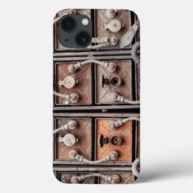 Coques Case-Mate iPhone Équipement industriel dans une mine abandonnée à B (Verso)