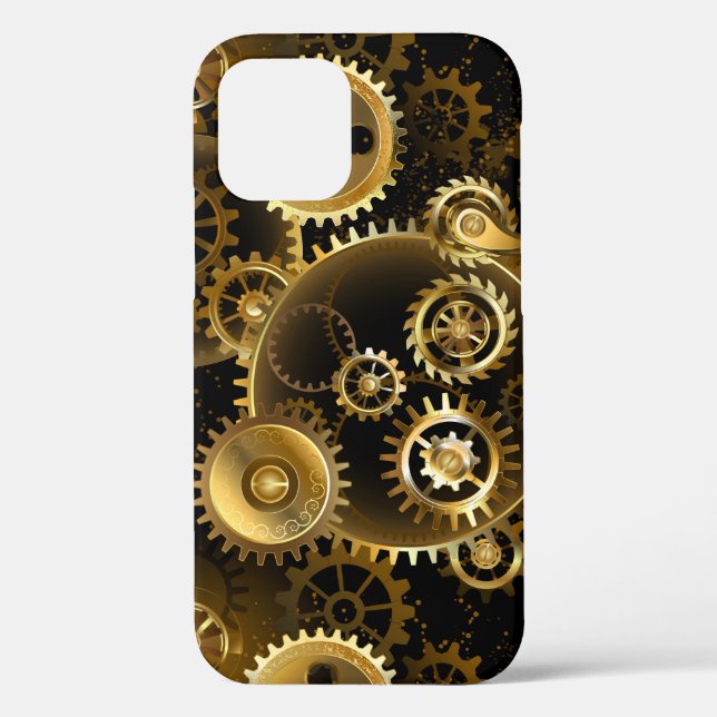 Coques Case-Mate iPhone Équipements en laiton sans vapeur (Verso)