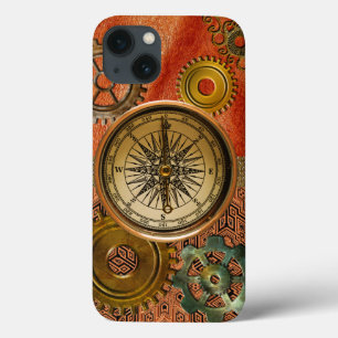 Coque Case-Mate iPhone Équipements Steampunk en métal et en cuir