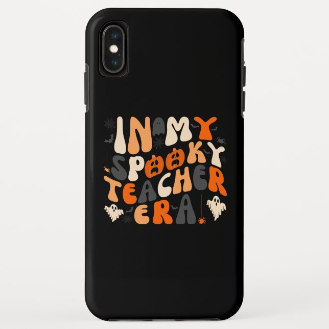 Coques Case-Mate iPhone Era Halloween rétro Éffrayante enseignante (Dos)