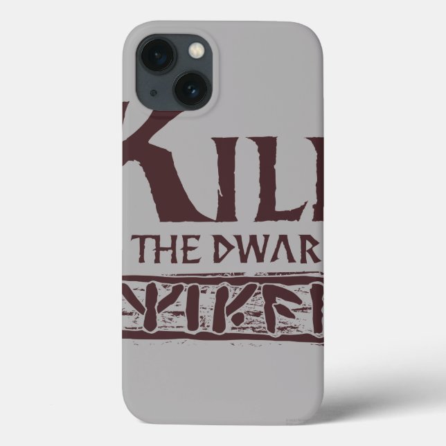 Coques Case-Mate iPhone Erebor - Nom de Kili (Verso)