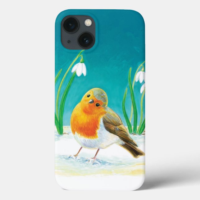 Coques Case-Mate iPhone Erithacus rubecula (Verso)