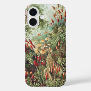 Coque Pour iPhone 16 Ernst Haeckel Impression de la nature de la mousse