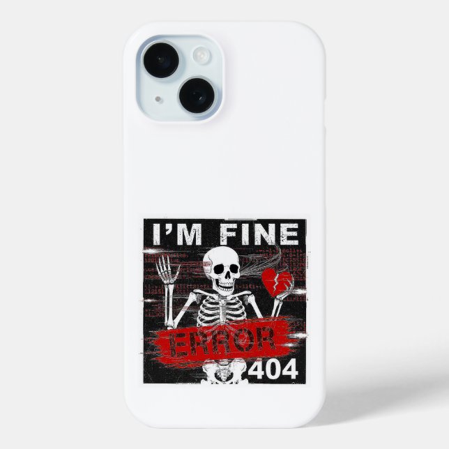 Coques Case-Mate iPhone Erreur 404 (Verso)