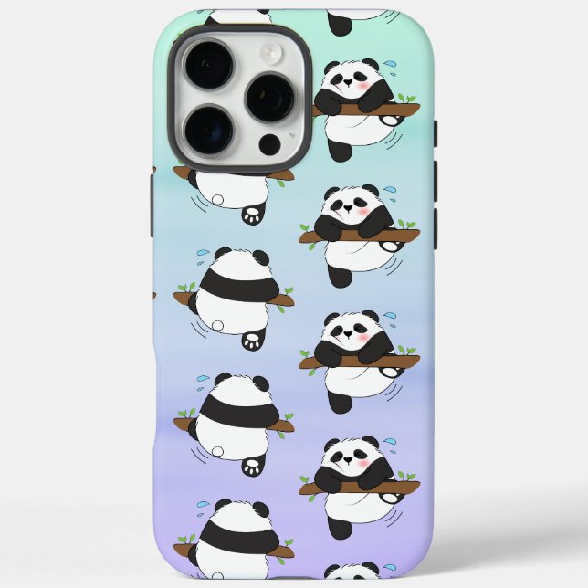 Coques Case-Mate iPhone Escalade Panda double face arrière (Verso)