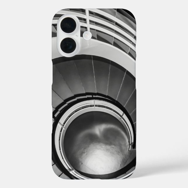 Coques Case-Mate iPhone Escalier circulaire BW (Verso)