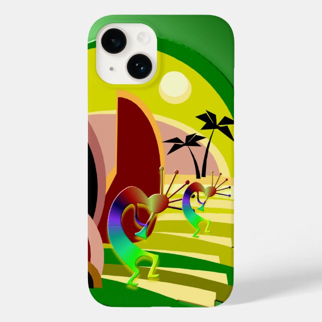 Coques Case-Mate iPhone Escaliers Escalades Kokopelli vers Sun (Verso)