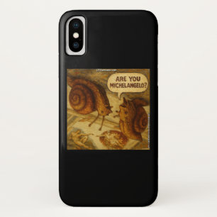 Case-Mate iPhone Case Escargot Curieux & Dessin Animé Parodique de Miche