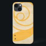 Coque Case-Mate iPhone Escargot jaune sur Arrière - plan crème<br><div class="desc">Cet escargot jaune est bien plus mignon que de vrais escargots ! Empreinte chariklia Zarris,  l'arrière - plan crème se marie bien avec la couleur jaune de l'escargot. Un grand morceau à placer sur le mur d'une chambre d'enfant !</div>