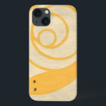 Coque Case-Mate iPhone Escargot jaune sur Arrière - plan crème<br><div class="desc">Cet escargot jaune est bien plus mignon que de vrais escargots ! Empreinte chariklia Zarris,  l'arrière - plan crème se marie bien avec la couleur jaune de l'escargot. Un grand morceau à placer sur le mur d'une chambre d'enfant !</div>
