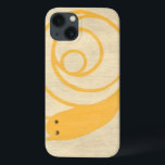 Coque Case-Mate iPhone Escargot jaune sur Arrière - plan crème<br><div class="desc">Cet escargot jaune est bien plus mignon que de vrais escargots ! Empreinte chariklia Zarris,  l'arrière - plan crème se marie bien avec la couleur jaune de l'escargot. Un grand morceau à placer sur le mur d'une chambre d'enfant !</div>