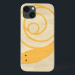 Coque Case-Mate iPhone Escargot jaune sur Arrière - plan crème<br><div class="desc">Cet escargot jaune est bien plus mignon que de vrais escargots ! Empreinte chariklia Zarris,  l'arrière - plan crème se marie bien avec la couleur jaune de l'escargot. Un grand morceau à placer sur le mur d'une chambre d'enfant !</div>