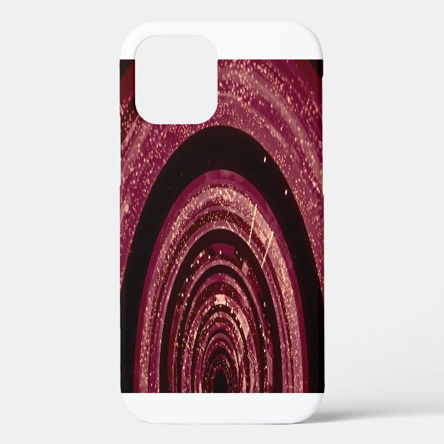 Coques Case-Mate iPhone Espace 3D, arrière - plan de science-fiction. (Verso)