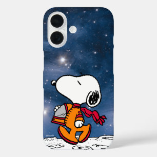Coque Pour iPhone 16 ESPACE   Snoopy