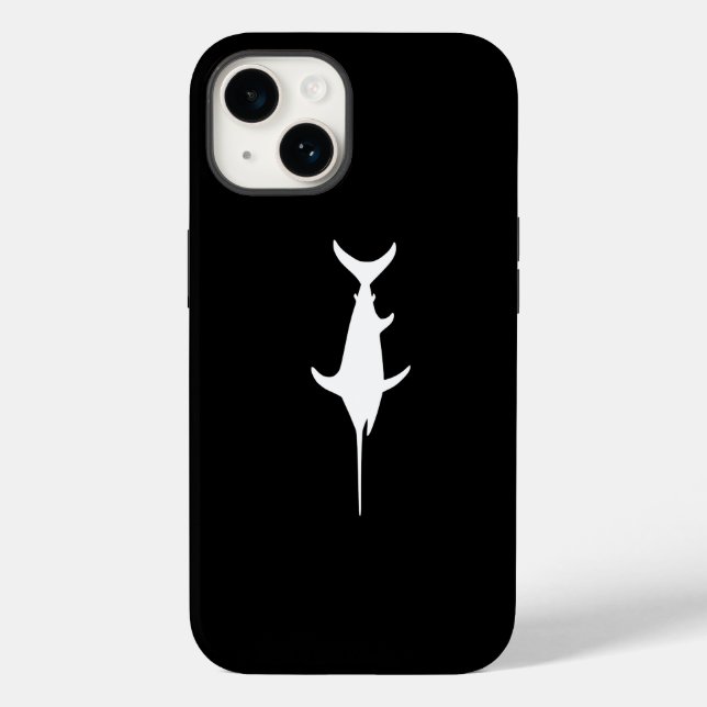 Coques Case-Mate iPhone Espadon blanc (Verso)