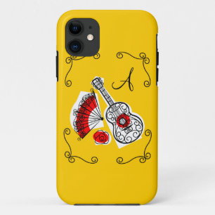 Coques Pour iPhone Espagnol Souvenirs corners monogramme iPhone 5 coq