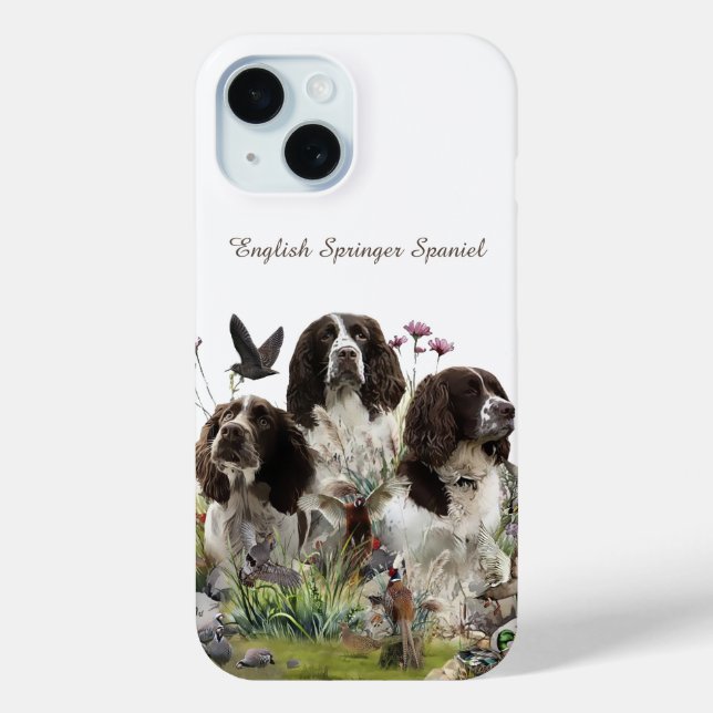 Coques Case-Mate iPhone Espagnol Springer anglais, Art (Verso)