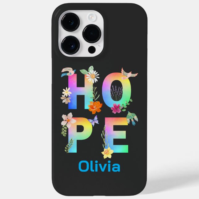 Coques Case-Mate iPhone Espérer Motivation artistique positive Inspiration (Verso)