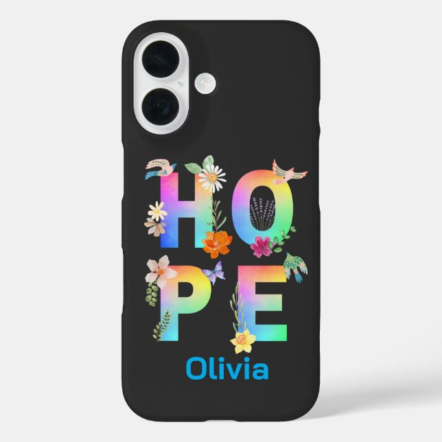 Coques Case-Mate iPhone Espérer Motivation artistique positive Inspiration (Verso)