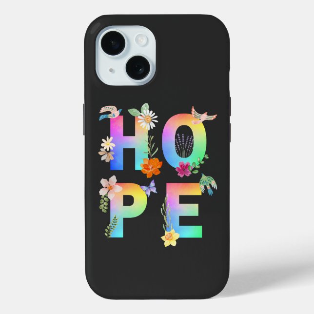 Coques Case-Mate iPhone Espérer Motivation artistique positive Inspiration (Verso)