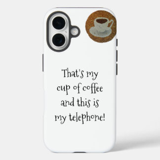 Coque Pour iPhone 16 Espresso Coffee iPhone Case