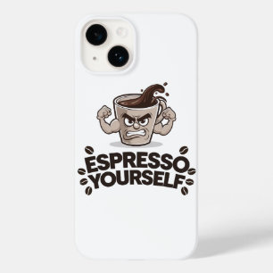 Coque Case-Mate iPhone Espresso Yourself - Amusant café design