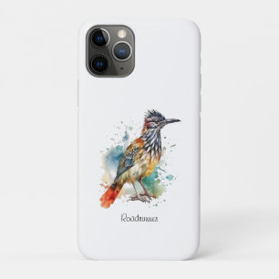 Case-Mate iPhone Case Esprit du désert, Roadrunner en aquarelle personna