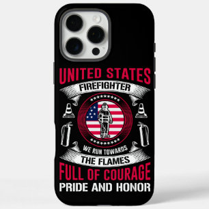 Coque iPhone 16 Pro Max Esprit héroïque d'un pompier